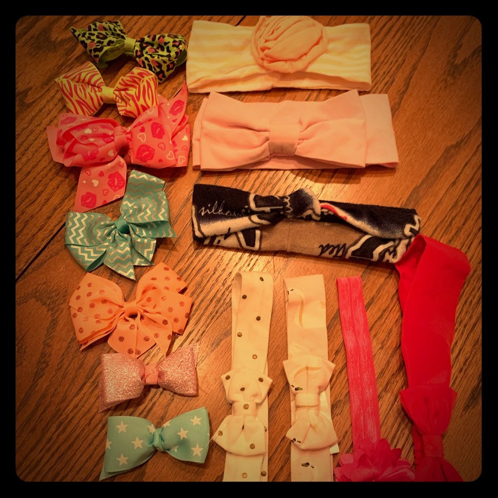 Bow and head band bundle